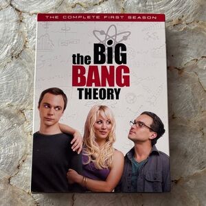 The Big Bang Theory - The Complete First Season DVD Box Set - White, Red, Black